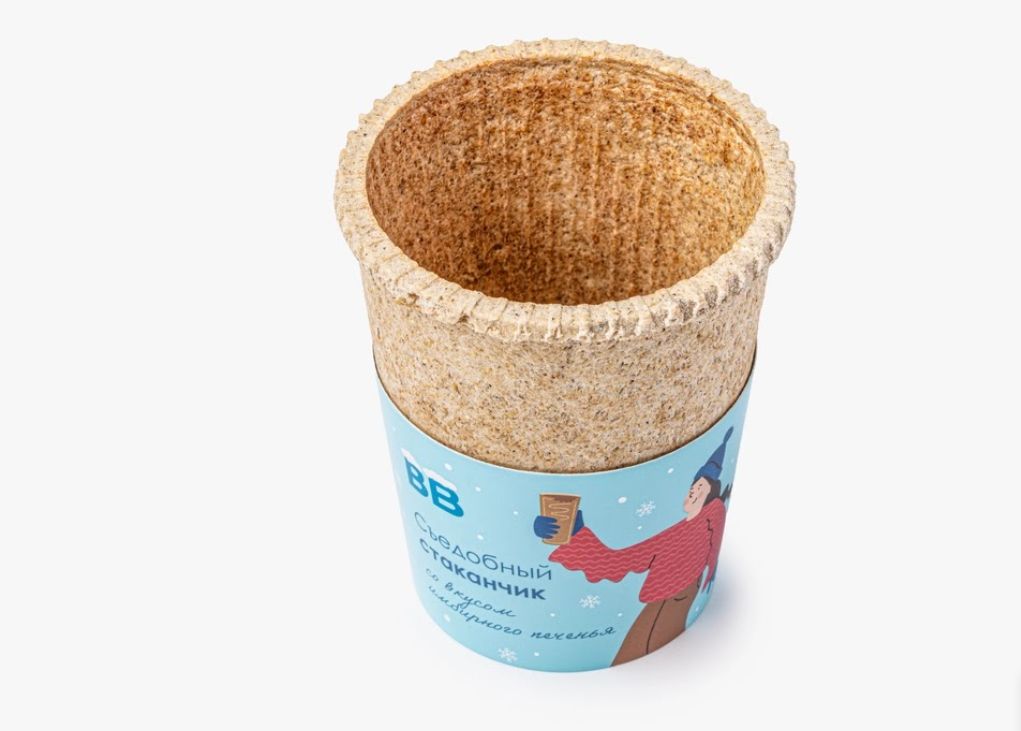 Кофе в съедобной упаковке: новаторский шаг «ВкусВилла»