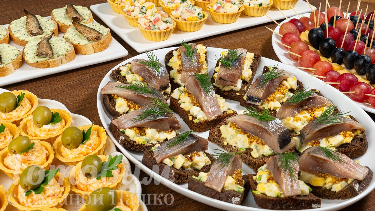 Пять простых праздничных закусок: вкус и яркость на столе
