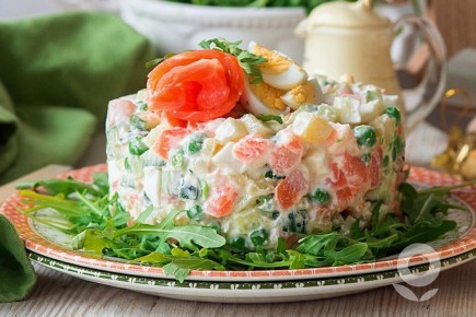 Медики рекомендуют новосибирцам попрощаться с новогодними салатами