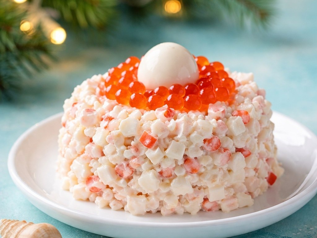 Салат морская жемчужина: изысканная закуска для вашего стола
