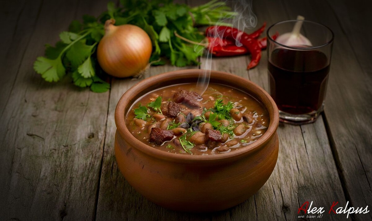 Лобио с рачинской ветчиной: традиции грузинской кухни на вашей тарелке