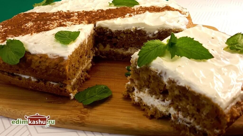 Идеальный морковный торт со сметанным кремом для сладкоежек
