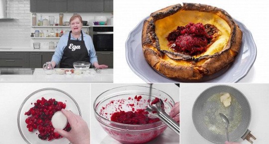 Приготовьте ароматные блинчики Dutch Baby с необычным характером