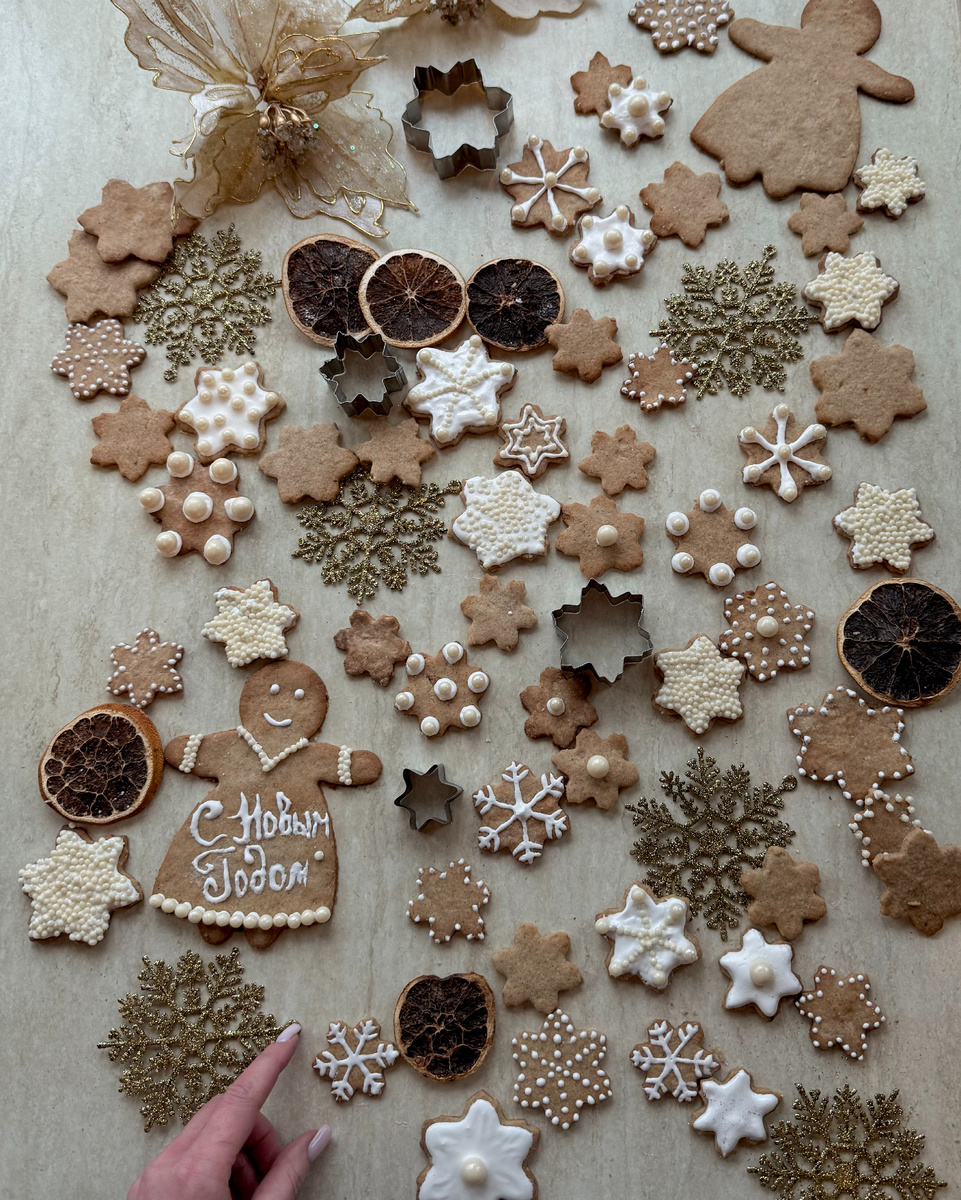 Вкусное имбирное печенье для уютных зимних вечеров