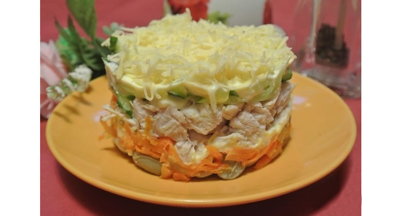 Салат «Белые ночи»