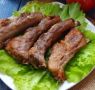 Аппетитные свиные ребрышки с медом и горчицей