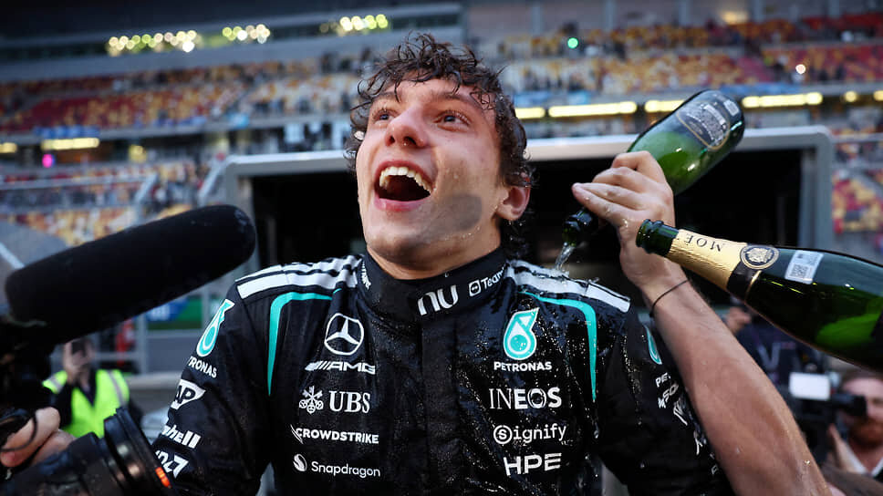 Первый триумф Кими Антонелли в Шанхае