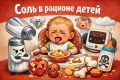 Соль в рационе детей