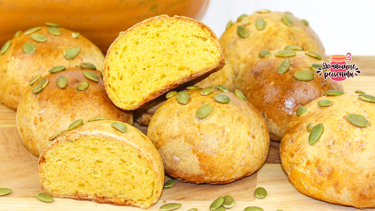 Необычные тыквенные булочки: легкий рецепт для всей семьи