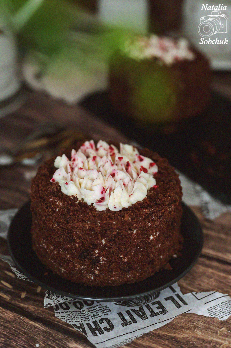 Шоколадный бенто-торт с вишней: идеальный десерт для особых моментов