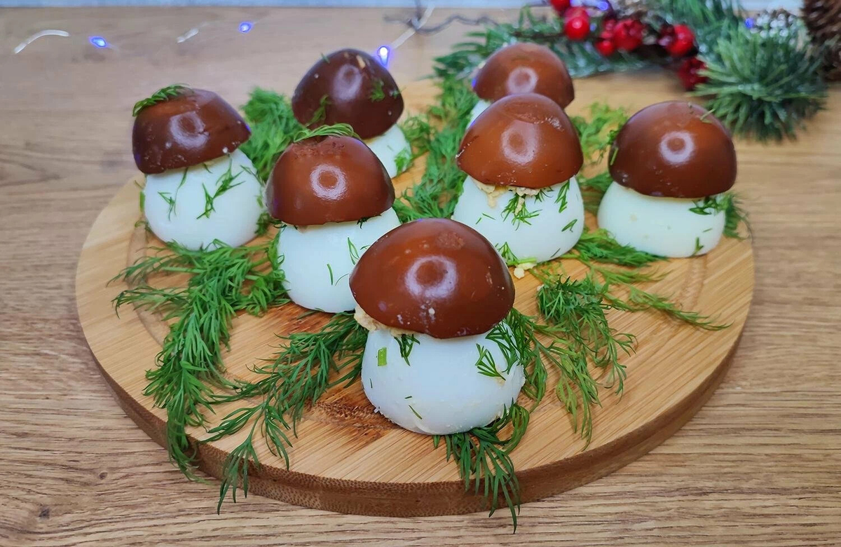 Грибная закуска из яиц, которая покорит ваших гостей