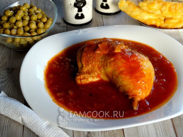 Нежные куриные окорочка в томатном соусе: идеальное блюдо для любого повода