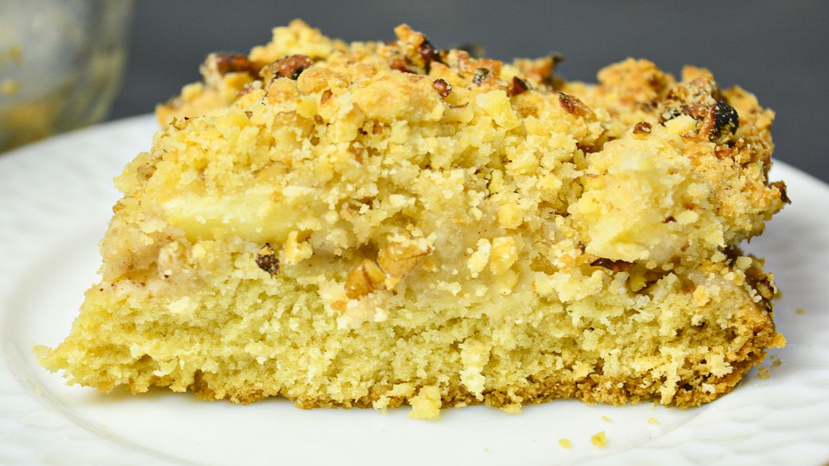 Песочный пирог с яблоками: вкус детства для вашей семьи