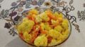 Пикантный салат из цветной капусты с морковью по-корейски