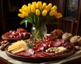 Праздничный стол к 8 марта: как удивить мясными деликатесами