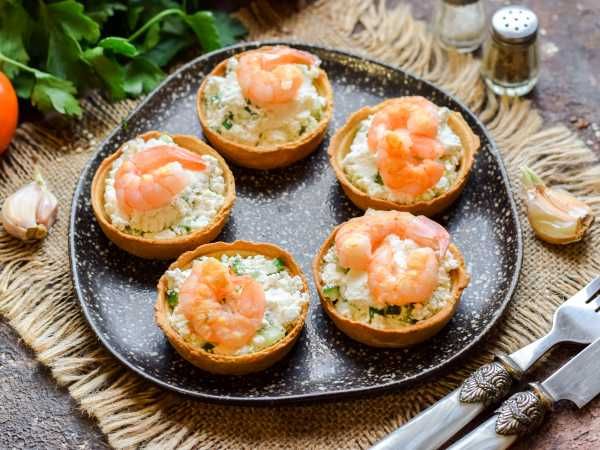 Изысканные тарталетки с креветками: легкость приготовления и максимум вкуса